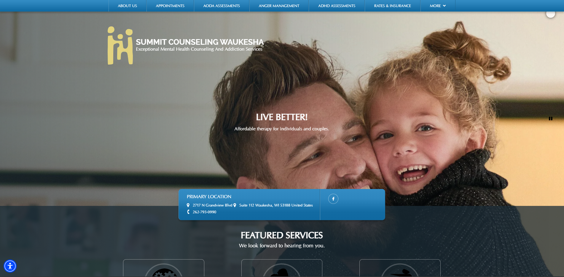 Portfolio website project screenshot